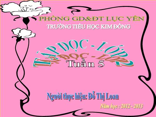 Tuần 5. Chiếc bút mực
