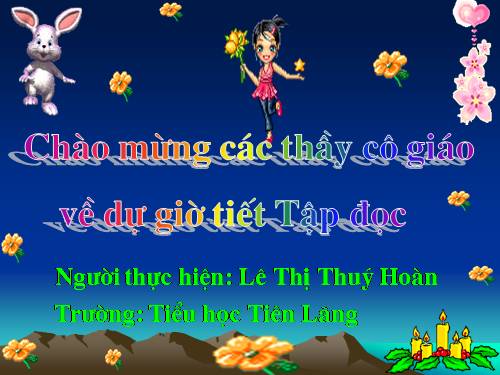 Tuần 6. Ngôi trường mới