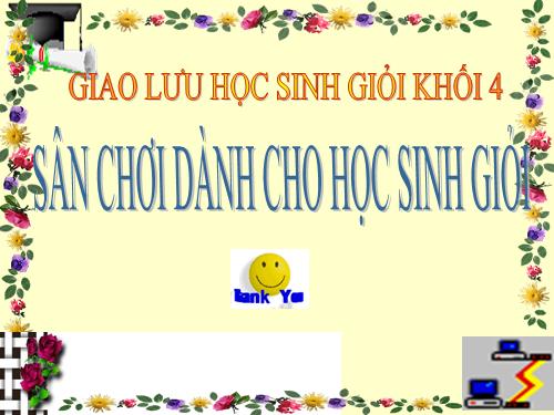 giao lưu học sinh giỏi lớp 4