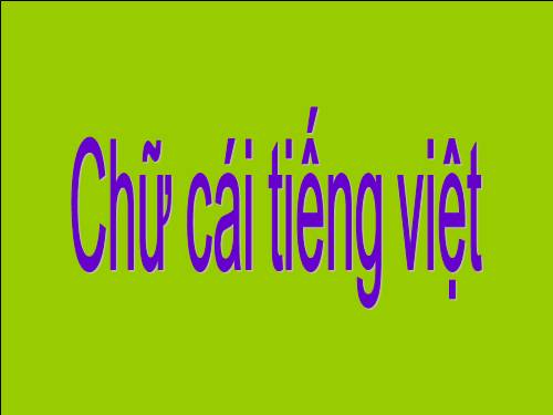 Font chữ tiểu học (Rất hay cho GV tiểu hoc)