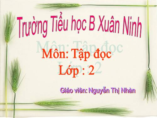 Tuần 30. Cháu nhớ Bác Hồ