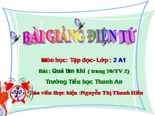 Tuần 24. Quả tim khỉ
