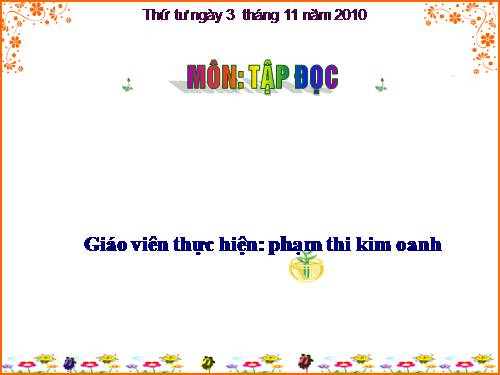 Tuần 12. Mẹ