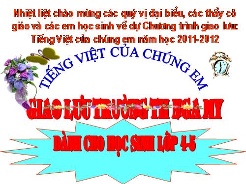 GLTV cấp trường 4+5  - TH Nga My - TD - NA