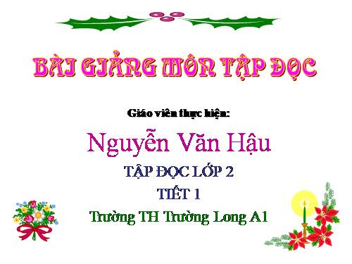 Tuần 19. Chuyện bốn mùa