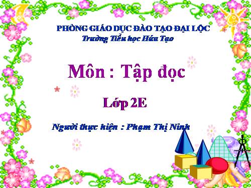 Tuần 19. Thư Trung thu