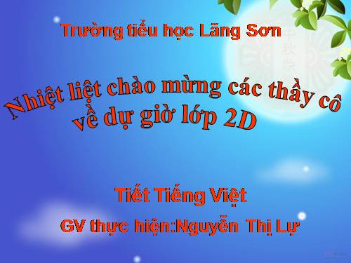 Tuần 18. Ôn tập cuối học kì I
