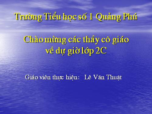 Tuần 12. Mẹ