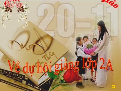 Tuần 8. Bàn tay dịu dàng
