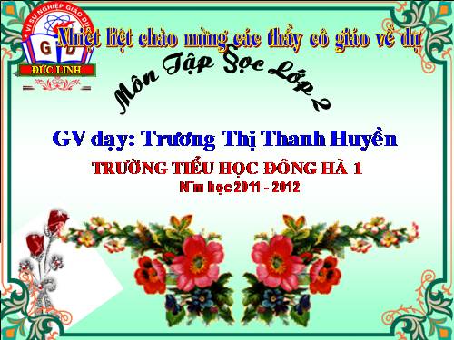 Tuần 15. Bé Hoa