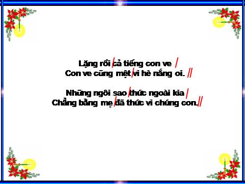 Tuần 12. Mẹ