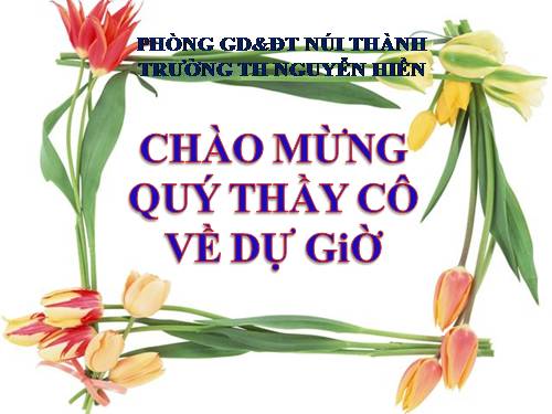 Tuần 8. Bàn tay dịu dàng