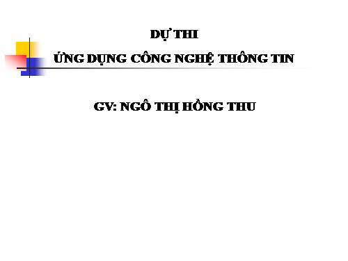 Tuần 13. Bông hoa Niềm Vui