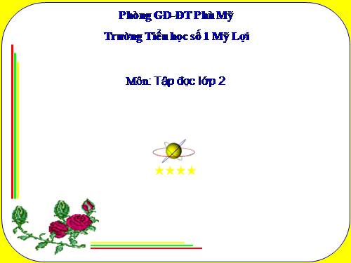 Tuần 21. Chim sơn ca và bông cúc trắng