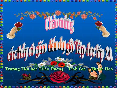 Tuần 8. Bàn tay dịu dàng