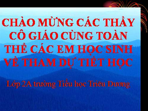 Tuần 8. Bàn tay dịu dàng