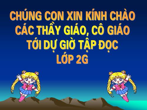 Tuần 8. Bàn tay dịu dàng