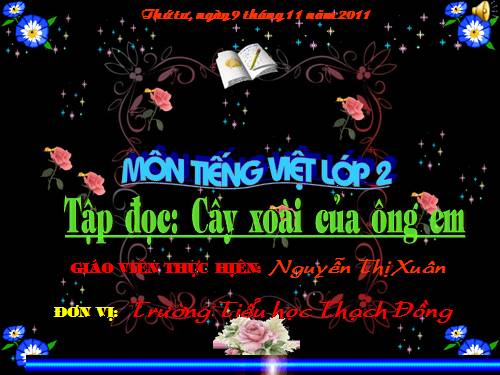 Tuần 11. Cây xoài của ông em