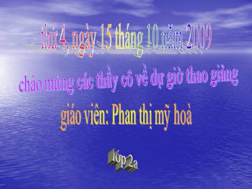 Tuần 11. Cây xoài của ông em