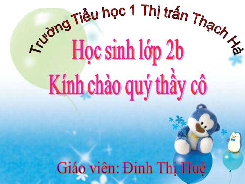 Tuần 3. Gọi bạn
