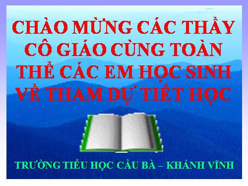 Tuần 8. Bàn tay dịu dàng