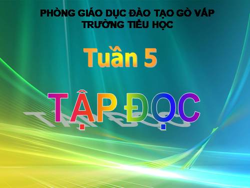 Tuần 5. Chiếc bút mực