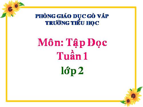 Tuần 1. Tự thuật