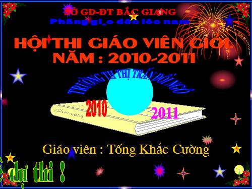 Tuần 8. Bàn tay dịu dàng