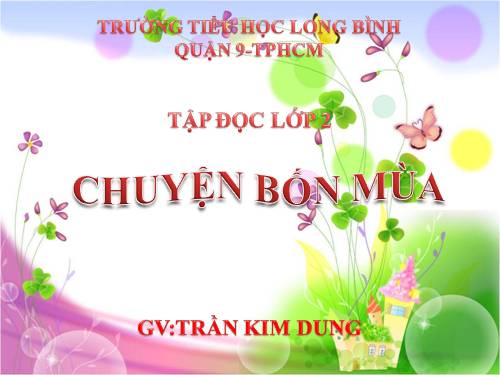 Tuần 19. Chuyện bốn mùa