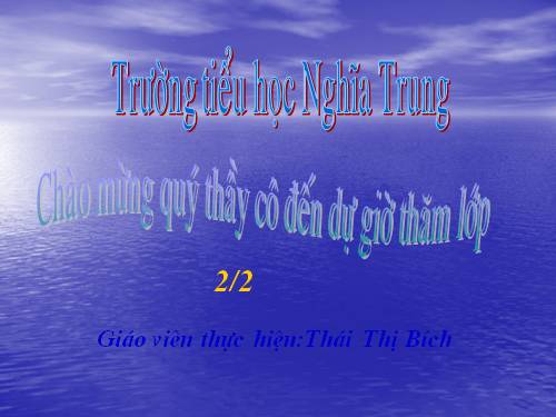 Tuần 28. Cây dừa