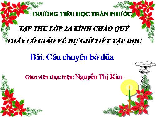 Tuần 14. Câu chuyện bó đũa