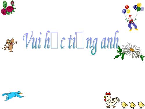 Môn:Tiếng anh