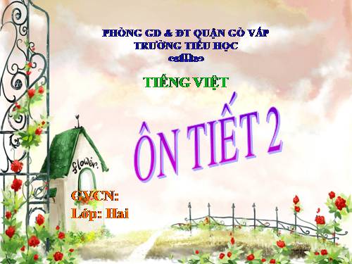Tuần 27. Ôn tập giữa Học kì II