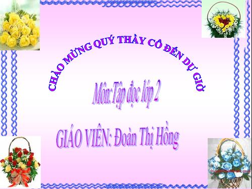 Tuần 6. Ngôi trường mới