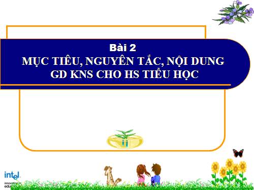 GD Kĩ năng sống TV_Bài 2