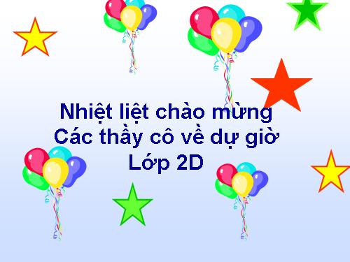 Tuần 8. Bàn tay dịu dàng