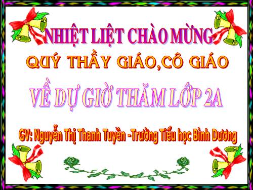Tuần 20. Mùa xuân đến