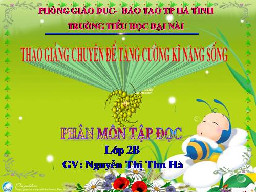 Tuần 13. Quà của bố