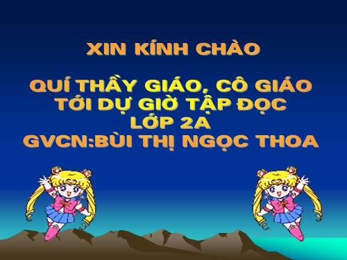 Tuần 8. Bàn tay dịu dàng