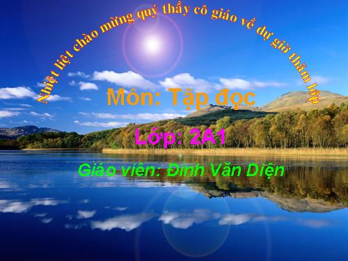 Tuần 11. Cây xoài của ông em