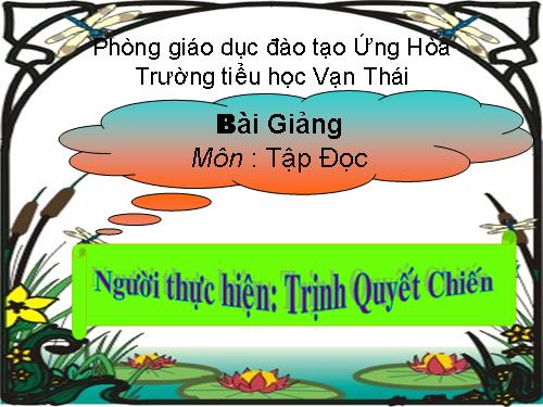 Tuần 8. Bàn tay dịu dàng
