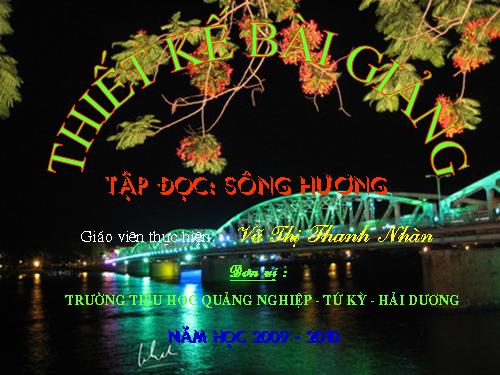 Tuần 26. Sông Hương
