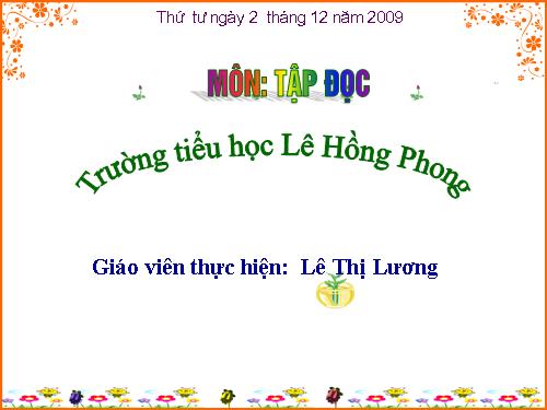 Tuần 12. Mẹ