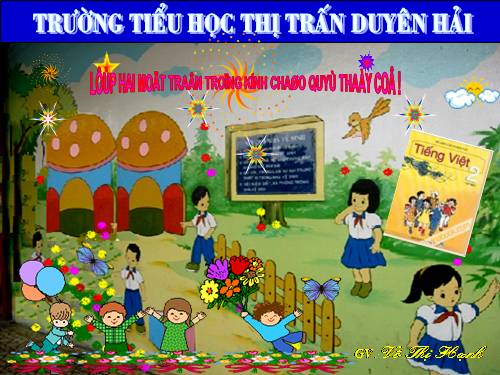 Tuần 6. Ngôi trường mới