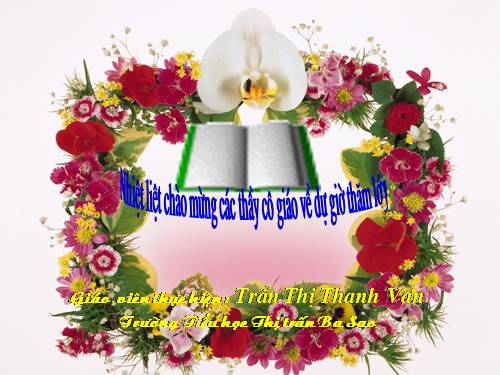 Tuần 6. Ngôi trường mới