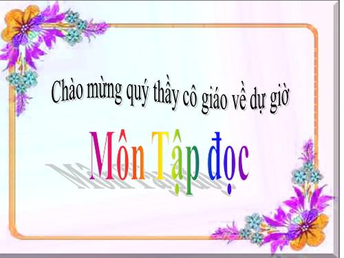 Tuần 8. Bàn tay dịu dàng