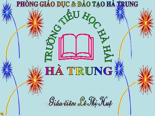 Tuần 15. Bé Hoa
