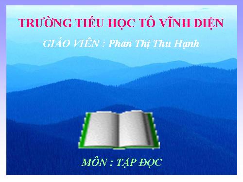 Tuần 8. Bàn tay dịu dàng