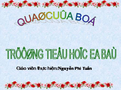 Tuần 13. Quà của bố