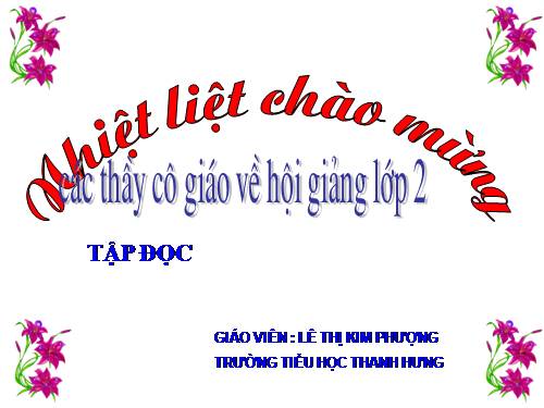 Tuần 13. Quà của bố